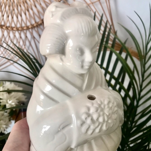 🌺 Vintage Geisha Japanese Tiki Mug - Picture 4 of 11